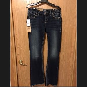 Silver Aiko bootcut jeans